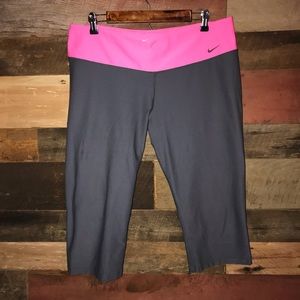 Nike dri-fit legendary 3/4 crop XL